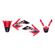 Набір цвяхів Blackbird Dream 5 Honda CRF 250R '04-'09, CRF 250X '04-'21 Червоно-чорний