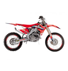 Набір наліпок Blackbird Dream 5 Honda CRF 250R '10-'13 CRF 450R '09-'12 червоно-чорний