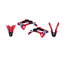 Набір цвяхів Blackbird Dream 5 для Honda CRF 250R '22-'24 CRF 450R '21-'24 Червоний Чорний Білий