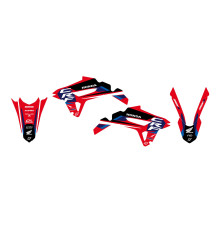 Набір цвяхів Blackbird Dream 5 для Honda CRF 250R '22-'24 CRF 450R '21-'24 Червоний Чорний Білий