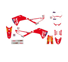 Набір фарбування Blackbird для Honda CRF 250R/450R 2025 Replica Team HRC червоно-чорний