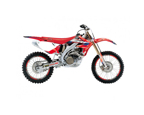 Набір наліпок Blackbird Dream 5 для Honda CRF 450R 2005-2008 червоних