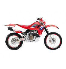 Набір наліпок Blackbird Dream 5 Honda XR 650R 2000-2009 червоний