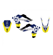 Blackbird Dream 5 Набір цвяхів Husqvarna CR 125 '06-'08 WR 250/300 '06-'13 жовтий синій білий