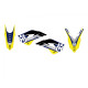 Blackbird Dream 5 Набір клеїв Husqvarna FC/TC '14-'15, TE/FE '14-'16 синій жовтий