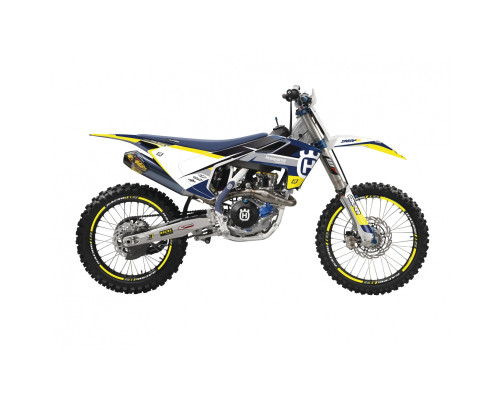 Blackbird Dream 5 Набір клеїв Husqvarna FC/TC '16-'18, TE/FE '17-'19 синій жовтий