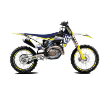 Blackbird Dream 5 набір клею Husqvarna TC/FC '19-'22, TE/FE '20-'23 синій жовтий