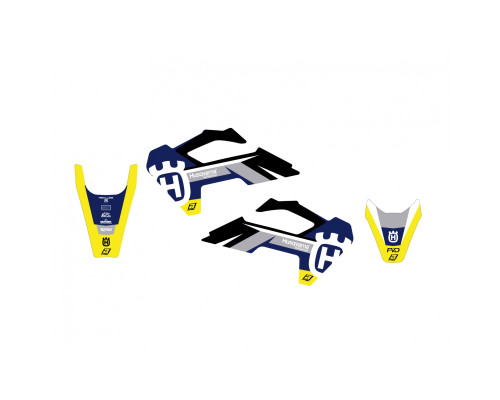 Blackbird Dream 5 набір клею Husqvarna TC/FC '23-'24 TE/FE '24-'25 моделі 2023-2024 чорний