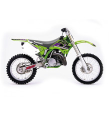 Набір для нігтів Blackbird Dream 5 Kawasaki KX 125/250 1994-1998 зелений чорний