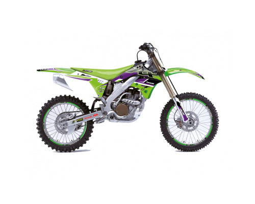 Blackbird Dream 5 Nail Set Kawasaki KX 250F 2006-2008 зелений чорний