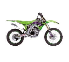 Blackbird Dream 5 Nail Set Kawasaki KX 250F 2009-2012 зелений чорний