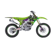 Набір фарби Blackbird Kawasaki KX 250F '13-'16 Dream 4 зелений чорний