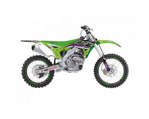 Набір фарби Blackbird Kawasaki KX 250F 2017-2020 Dream зелений чорний