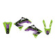 Набір наклейок Blackbird Dream 5 Kawasaki KX 450F '09-'11 зелений чорний