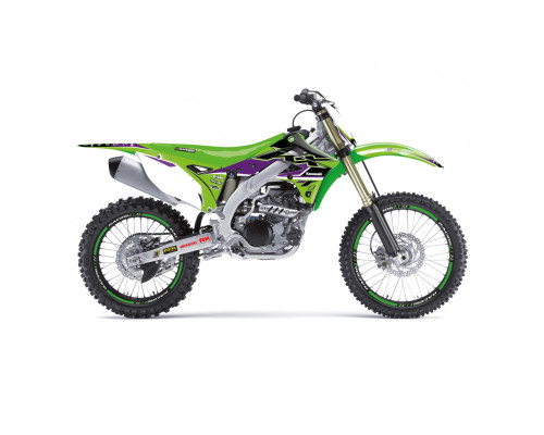 Blackbird Dream 5 Nail Set Kawasaki KX 450F 2012-2015 зелений чорний