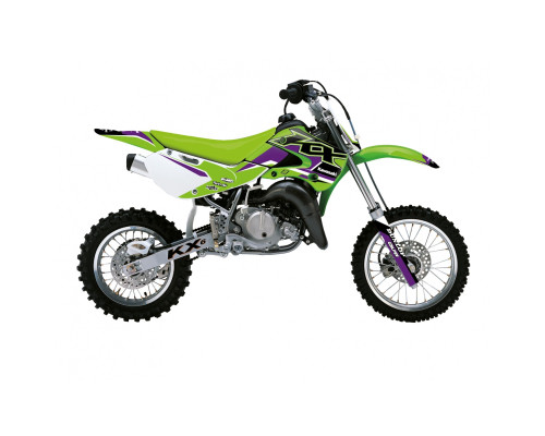 Набір наклейок Blackbird Dream 5 Kawasaki KX 65 2000-2023 зелений