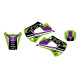 Blackbird Nail Set Kawasaki KX 85 '01-'13 Dream 5 зелений чорний