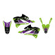 Blackbird Dream 5 Nail Set Kawasaki KX 85 2022-2023 зелений чорний