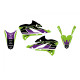 Blackbird Dream 5 Nail Set Kawasaki KX 85 2022-2023 зелений чорний