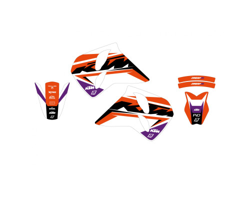 Набір наклейок Blackbird KTM 4T '96-'99 Dream 5 для 4-тактних моделей