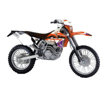 Комплект цвяхів Blackbird Dream 5 Chrome EFX для KTM EXC '01-'02, помаранчевий, чорний