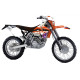 Набір нігтів Blackbird Dream 5 для KTM EXC '01-'02, помаранчевий, корнуольський