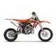 Наклейки Blackbird Dream 5 для KTM SX 65 2009-2015, помаранчево-чорні