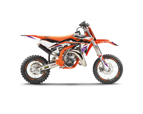 Набір цвяхів Blackbird Dream 5 для KTM SX 65 '24-'25, помаранчевий у чорному