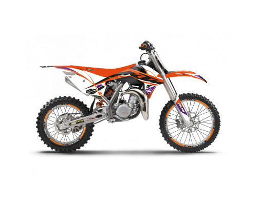 Набір кріплень для мотоцикла Blackbird Dream 5 Chrome FMX KTM SX 85 '13-'17 Помаранчевий Чорний