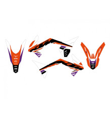 Набір нігтів Blackbird Dream 5 для KTM SX 85 2013-2017, помаранчевий, чорний