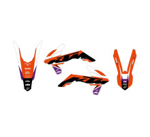 Набір цвяхів Blackbird Dream 5 для KTM SX/SX-F '13-'15 EXC/EXC-F '14-'16 Помаранчевий Чорний
