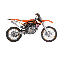 Набір фарб Blackbird Dream 5VChrome EFX для KTM SX/SX-F '13-'15 EXC/EXC-F '14-'16 помаранчево-чорний