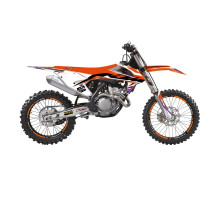 Комплект кріплень для фар Blackbird Dream 5 Chrome EFX KTM SX/SX-F '16-'18 EXC/EXC-F '17-'19 Помаранчевий Чорний