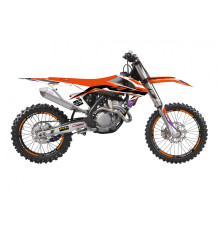 Комплект кріплень для фар Blackbird Dream 5 Chrome EFX KTM SX/SX-F '16-'18 EXC/EXC-F '17-'19 Помаранчевий Чорний