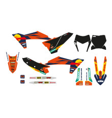Набір наклейок Blackbird KTM SX/SX-F '25 Factory 23, помаранчевий