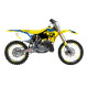 Набір клею Blackbird Dream 5 для Suzuki RM 125/250 2001-2024 чорний/білий