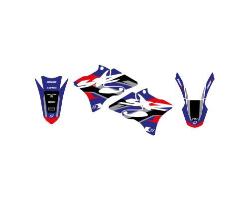 Набір цвяхів Blackbird Dream 5 Yamaha YZ 125/250 '02-'14 чорний