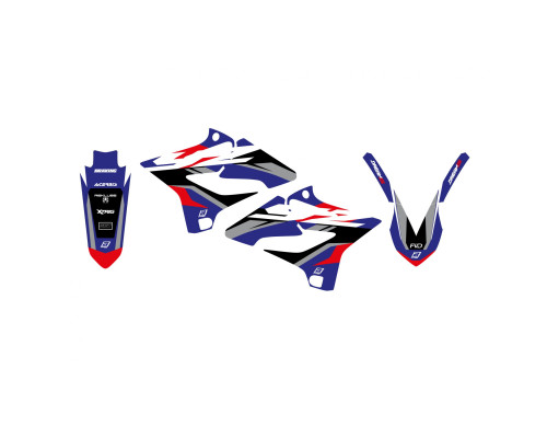Набір цвяхів Blackbird Dream 5 Yamaha YZ 125/250 '15-'21 чорний колір чорний