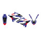Набір цвяхів Blackbird Dream 5 Yamaha YZ 125/250 '15-'21 чорний колір чорний