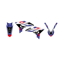 Набір цвяхів Blackbird Dream 5 для Yamaha YZ 250F 2010-2013, чорний, бляшаний