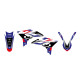 Набір цвяхів Blackbird Dream 5 для Yamaha YZ 250F 2010-2013, чорний, бляшаний