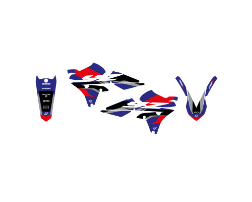 Набір цвяхів Blackbird Dream 5 для Yamaha YZ 250F '14-'18, YZ 450F '14-'17 чорний