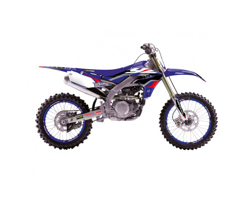 Набір наклейок Blackbird Dream 5 Yamaha YZ 250F '19-'23, YZ 450F '18-'22 синій