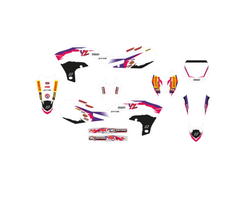 Набір фарбування Blackbird Yamaha YZ 250F '19-'23, YZ 450F '18-'22 Репліка Yamaha Factory Racing 23 синій