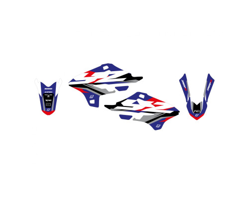Набір для нігтів Blackbird Dream 5 Yamaha YZ 85 2022-2024 синій чорний