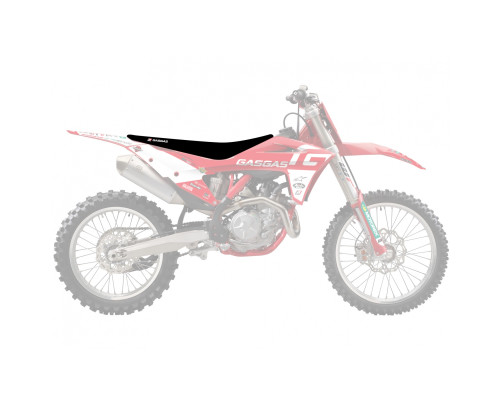 Blackbird з бічною кришкою Gas Gas MC/EC 2024-2025 Zebra чорно-червоний