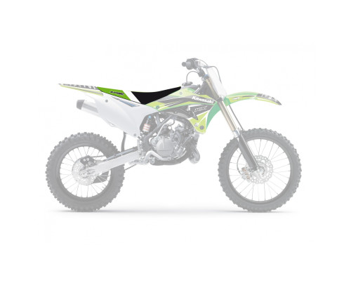 Чохол Blackbird Dream 4 бічний Kawasaki KX 85 2014-2023 чорний зелений білий