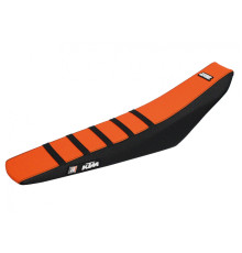 Накладка Blackbird з боків KTM SX/SXF 1998-2006 EXC/EXCF 1998-2007 зебра чорно-помаранчева