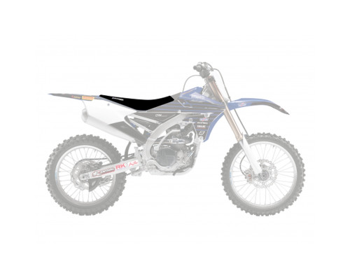 Чорний дрозд у чорному кольорі Yamaha YZ 250F '14-'18 YZ 450F '14-'19 WR 250F '15-'19 WR 450F '16-'18 чорний синій