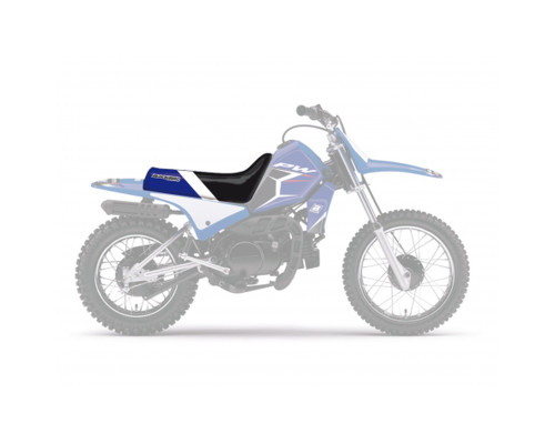 Blackbird Dream 4 чохол на сидіння Yamaha PW 80 '96-'19, чорний колір синій